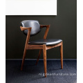 Moderne Kai Kristianssen eetkamerstoel Solid Wood Diningchair